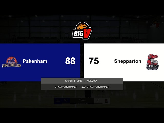 BigV Champ Men - Pakenham vs Shepparton - Round 4