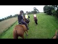 Bedale Hunt Fun ride at Langton Hall Spookles Faroukles is very keen to gallop