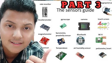 smartphone sensor- Gyroscope, Proximity, Barometer, Magnetometer, Light sensor.. Explained [part-3]