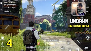 UNDAWN Mobile English Beta iOS Gameplay 4 (Urgent Mission:The Lost City)