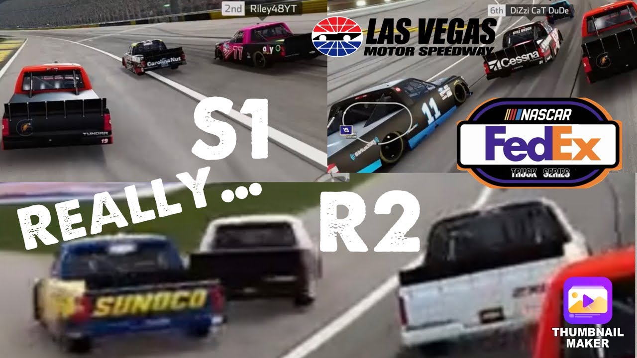 Nascar FedEx Truck Series S1 R2 Las Vegas We need to give out some