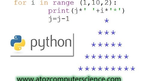 Pyramid of asterisks program in Python