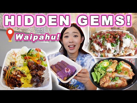 HIDDEN GEMS in WAIPAHU! || [Oahu, Hawaii] Local BBQ Spot and New Filipino Fusion!