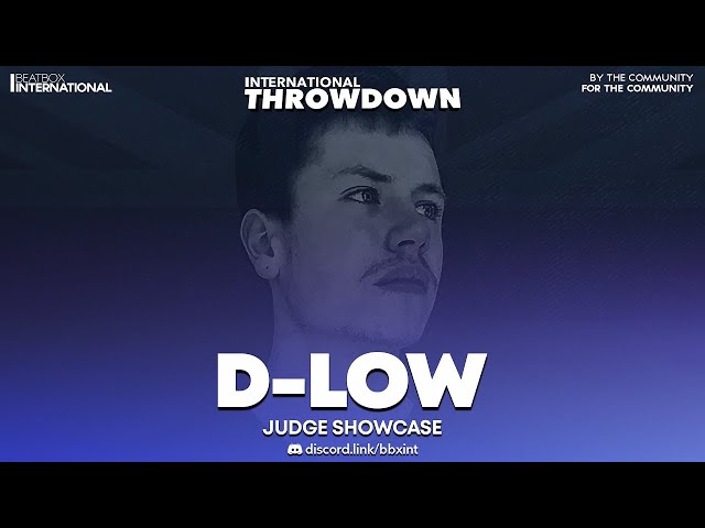 D-LOW 🇬🇧 | Judge Showcase | International Throwdown class=
