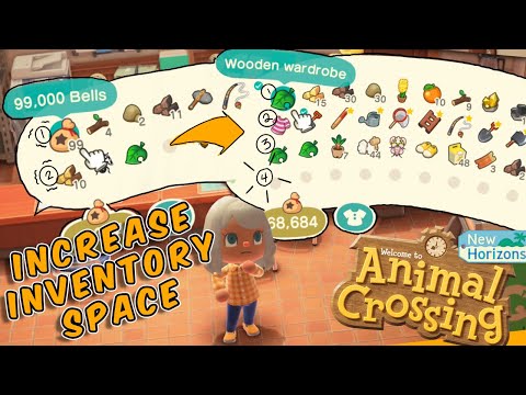 Video: Animal Crossing Inventory And Storage Upgrades: Hvordan Utvide Og Administrere Varelageret Ditt Forklart