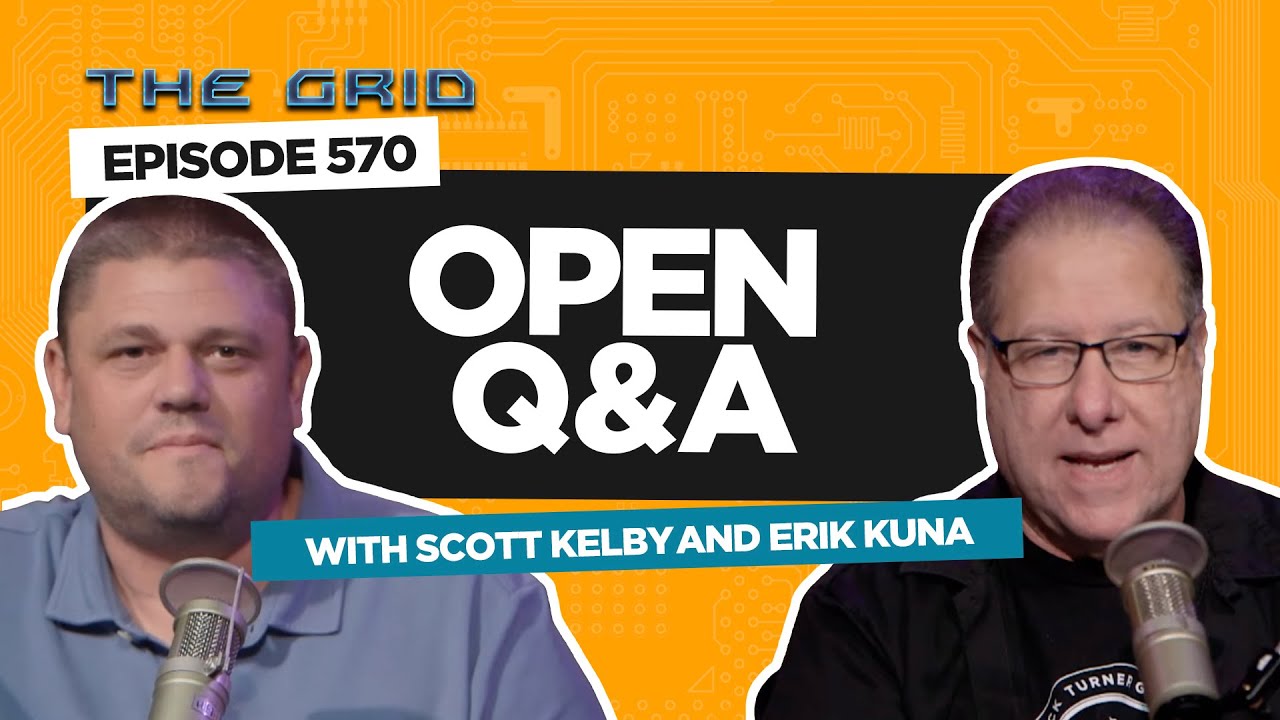 Open Lighting Q&A w/Scott Kelby, Erik Kuna & Lenworth Johnson