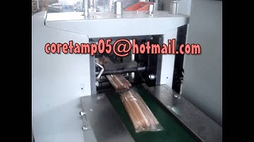 Multi-straws pillow-shape packing machine