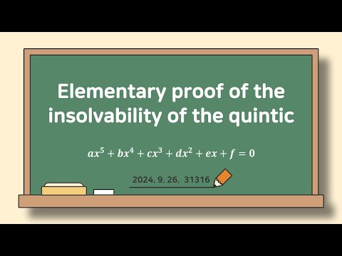 Elementary proof of