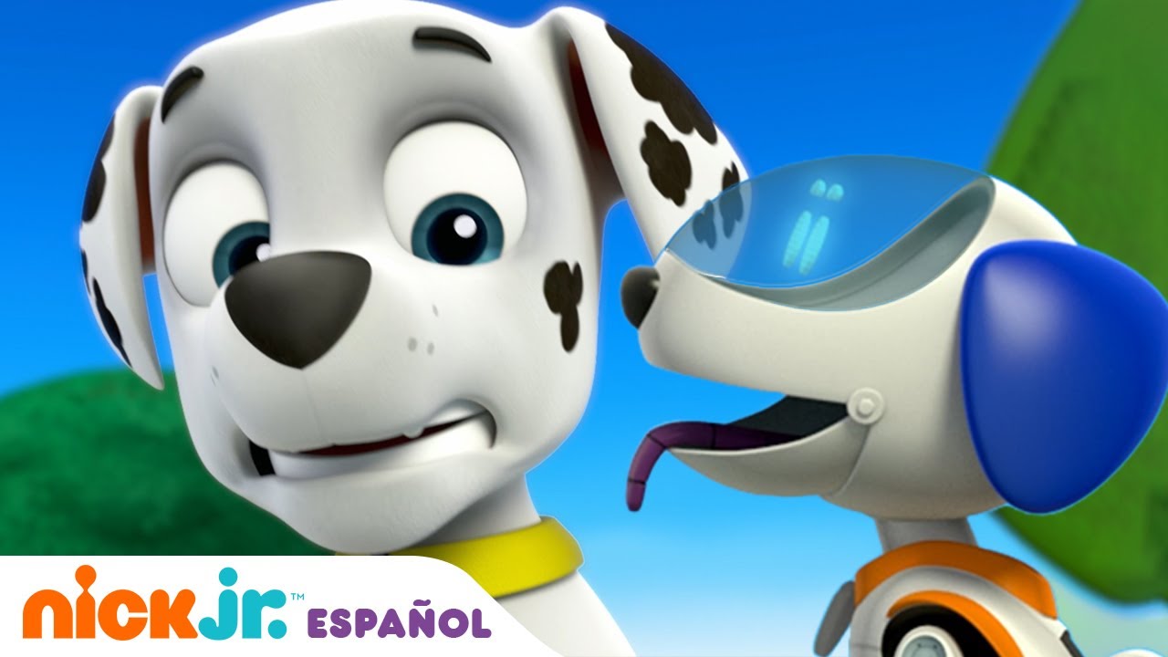 ⁣PAW Patrol | ¡Los cachorros salvan a un cachorro robot salvaje! | Nick Jr. en Español