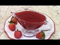 How to Make Strawberry Glaze / Coulis - Topping for Shortcake and Pancakes 甜美的草莓酱