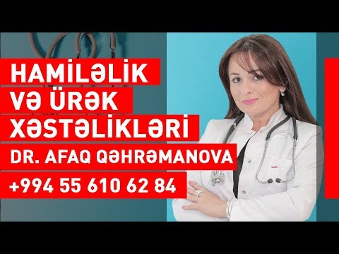 Hamilelik zamani urek xesteliyi / Kardioloq Afaq Qehremanova / Medplus TV