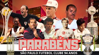 SÃO PAULO FUTEBOL CLUBE MAQUINA DE CAMPEÕES - Telê, Muricy, Ceni, Raí, Leonidas e Adhemar