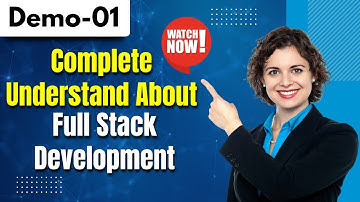 Complete Understand about Full Stack development | Full Stack Tuitorial | Full Stack Demo 01