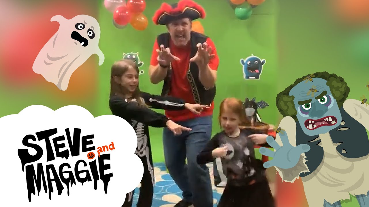 Halloween Party Games and Songs with Steve and Maggie | Halloween ...