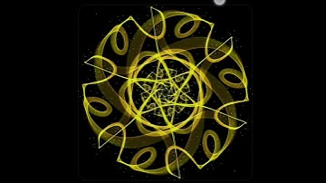 3d animation yellow effect 3d flower