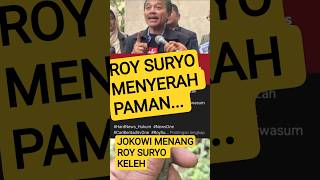 Download Lagu JOKOWI MENANG ROY SURYO NYERAH #jokowi #roysuryo #ijazahjokowi MP3