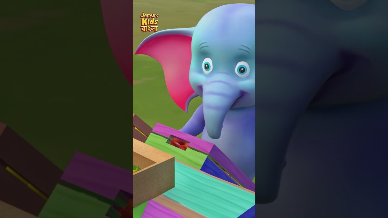 Bador Mama Dokan Khullo | কার্টুন | Bengali Nursery Rhymes | Jamure Kids Bangla