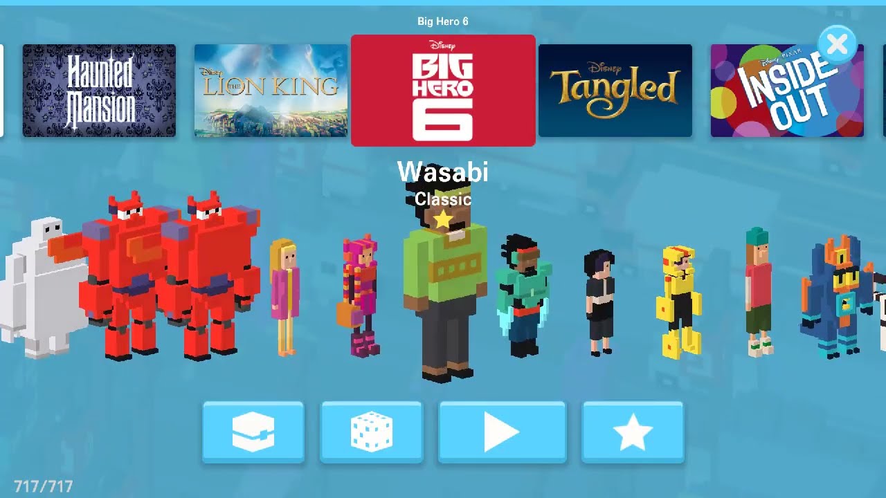 Disney Crossy Road: Big Hero 6 All Figurines
