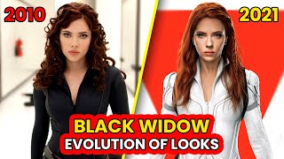 How the Black Widow style evolution looks like BlackWidow Marvel style Avengers widow shorts