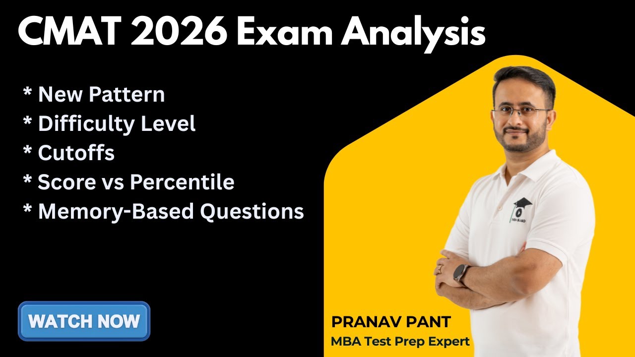 CMAT 2026 Exam Analysis | New Pattern | Difficulty Level | Expected ...