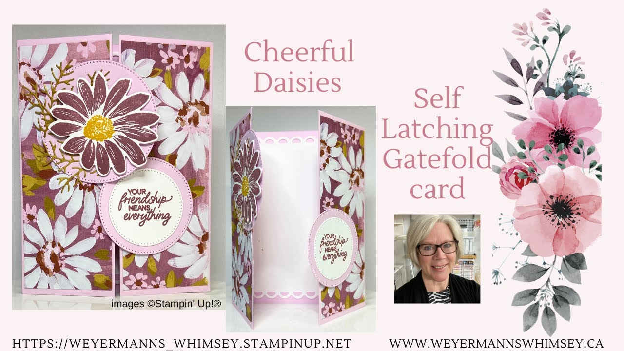 Cheerful Daisies Bundle 3 of 4 friendship card ideas - YouTube
