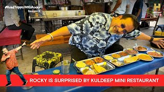Delicious variety at Kuldeep Mini Restaurant, Kanpur | #RoadTrippinwithRocky S9 | D06V03
