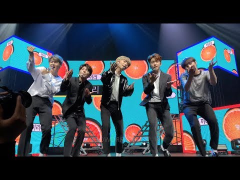 190524 - Blue Orangeade - TXT Tomorrow X Together - Star In US LA - 4K HD Fancam 직캠
