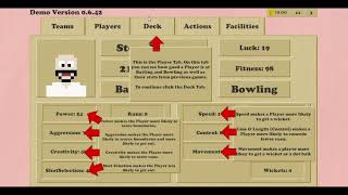 Cool Cucumber Cricket Manager: A Game with an arguable Tutorial.