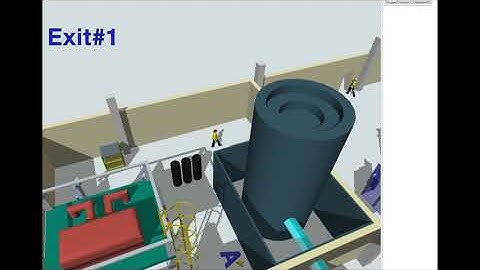 SIMULIF3 FACTORY ESCAPE - FlexSim used by if3.cz