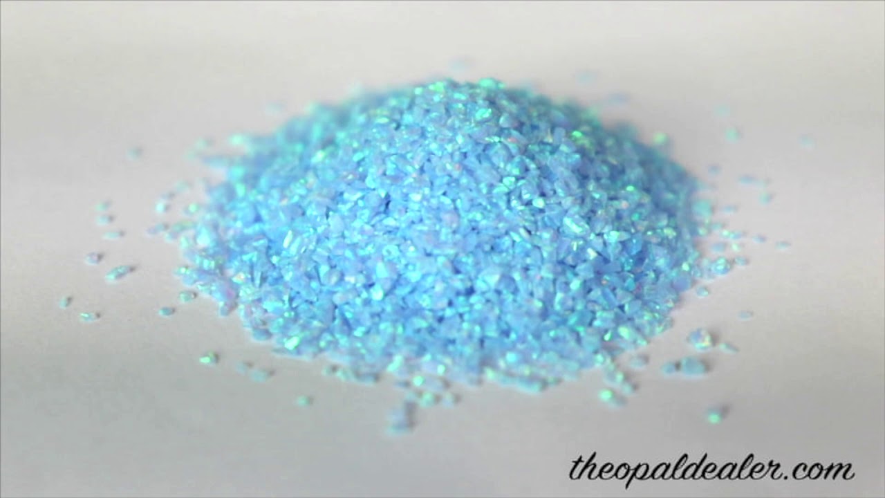 Neptune Crushed Opal | Lab Created Inlay Material | The Opal Dealer