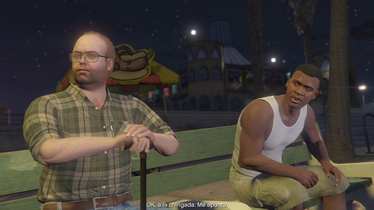 Grand Theft Auto V El Regreso. El Regalo de Lester a Franklin - YouTube