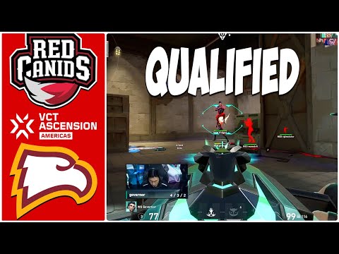 GOVERNOR! Winthrop vs Red Canids - HIGHLIGHTS - VCT Ascension Americas 2025 | WU vs RED