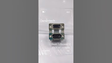 D-sub connector Web: www.denentech.com 📫: dn17@denentech.com