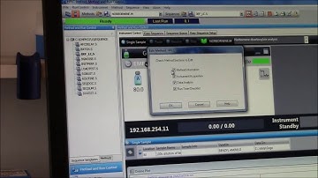 HPLC Tutorial 1  Naming sample, Editing Method