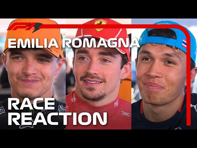 Drivers' Reaction After the Race | 2024 Emilia Romagna Grand Prix class=