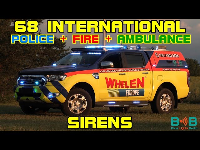 Whelen Carbide / Command ALL 68 international siren tones with & without HOWLER - Blue Lights Berlin class=