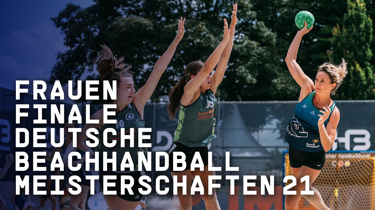 Finale Frauen Deutsche Beachhandball Meisterschaft 21 Trops4