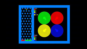 Multiply and Release - Cannon Team Battle - Algodoo Simulation