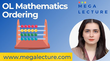 O Level Mathematics - Ordering