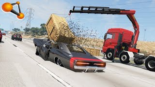 BeamNG.drive - Fails Of Trucks And Construction Vehicles