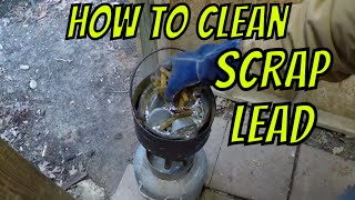How to Clean Scrap Lead and Wheel Weights for Pouring Jigs and Sinkers
