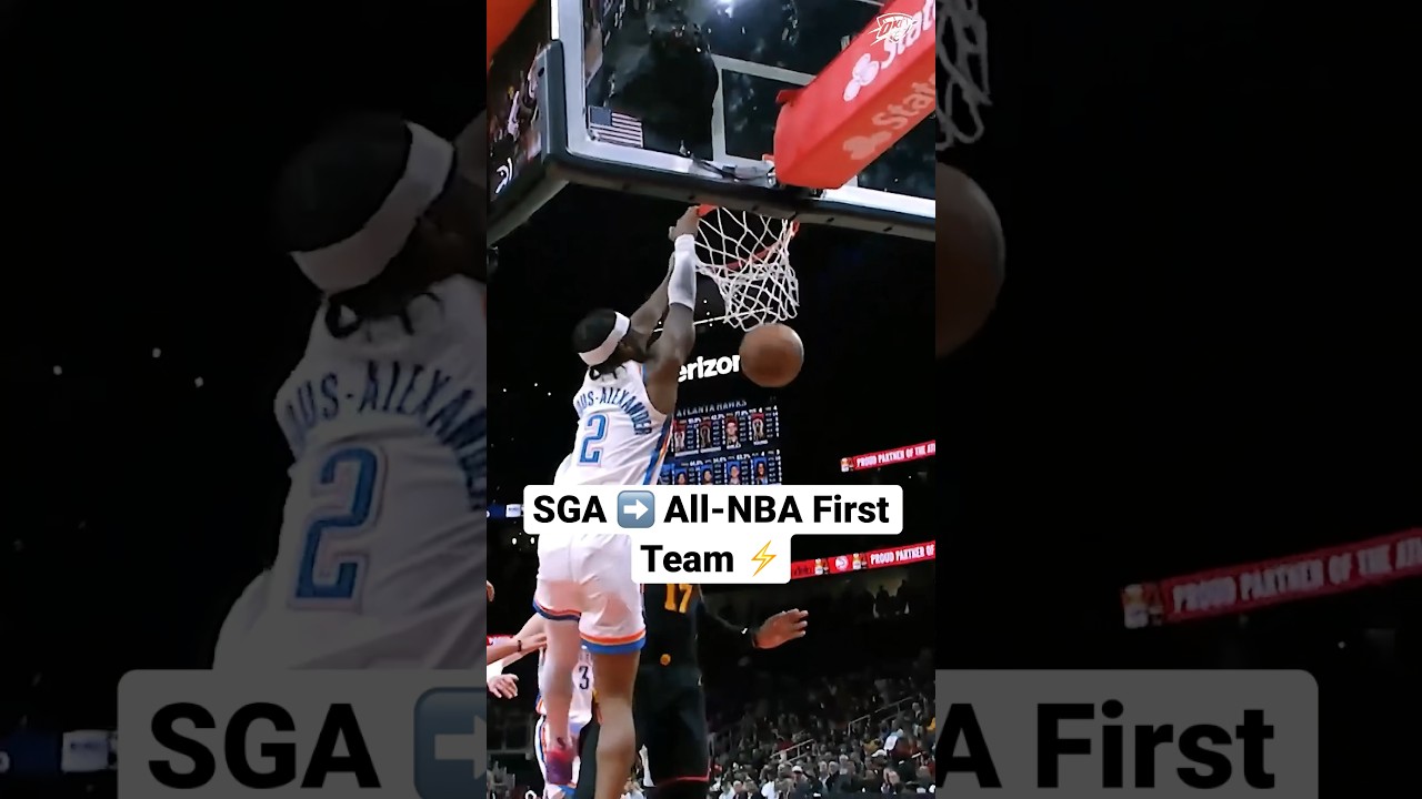 Shai Gilgeous-Alexander Named to All-NBA First Team, Shai's Top Plays  2022-23 Season