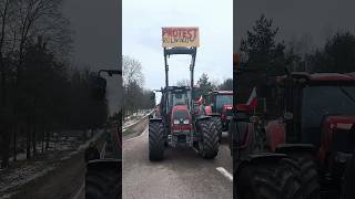 SaMASZ wspiera polskich rolników!!! Dajcie znać, czy też byliście na proteście 🇵🇱🚜 #strajk