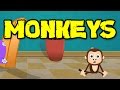 Monkeys - Populsr Nursery Rhymes.