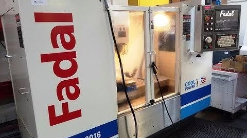 Fadal VMC-3016 CNC Vertical Machining Center m/c #396140