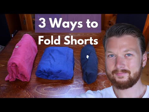 How to Fold Shorts (Quick and Space-Saving Methods)