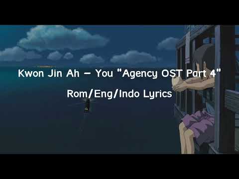 권진아(Kwon Jin Ah) - You "Agency OST Part 4" Lyrics (Rom/Eng/Indo) Sub
