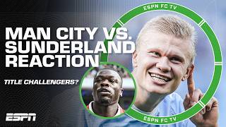 Game of the season? 🤯 Man City vs. Sunderland REACTION | ESPN FC