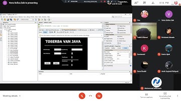 PBO Pertemuan 9 : Membuat form dan implementasi logika