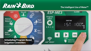 Scheduling Program-Based Irrigation Controllers
